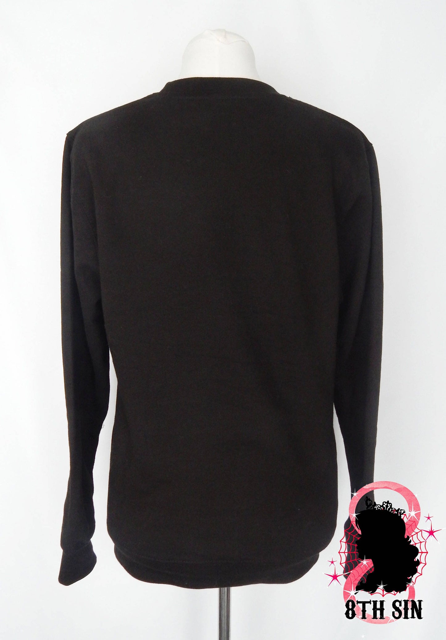 Black Baphomet Sweatshirt - 8th Sin