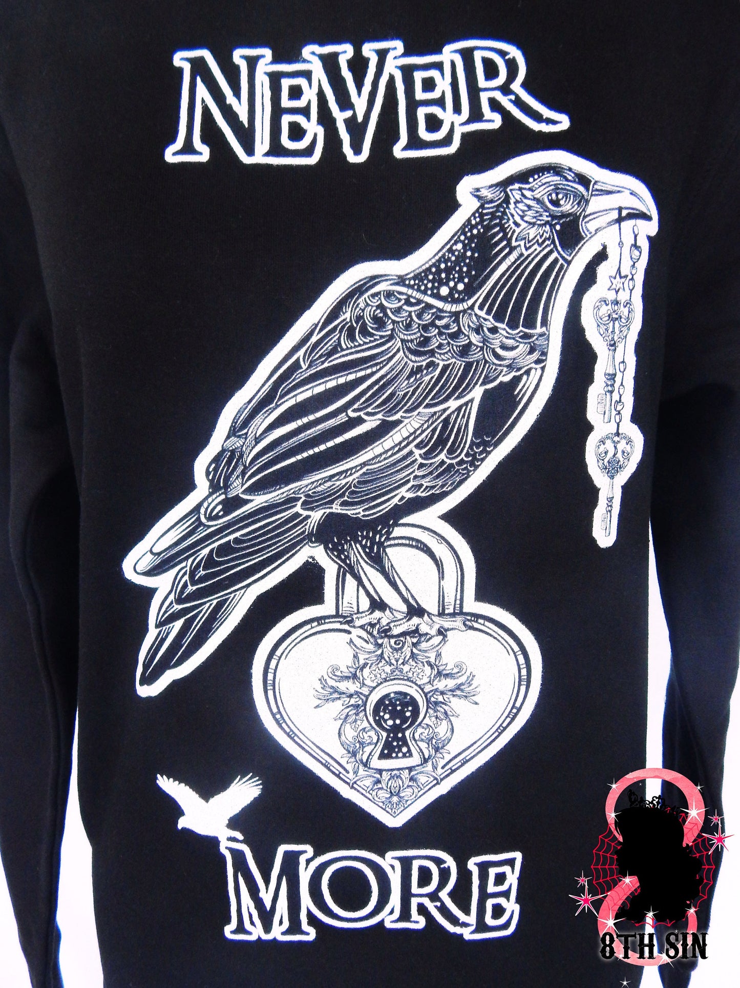 Black Nevermore Sweatshirt - 8th Sin