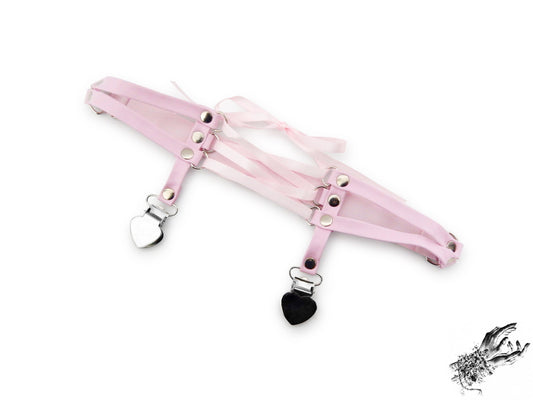 Pink Corset Lacing Garter - {{variant_title}}