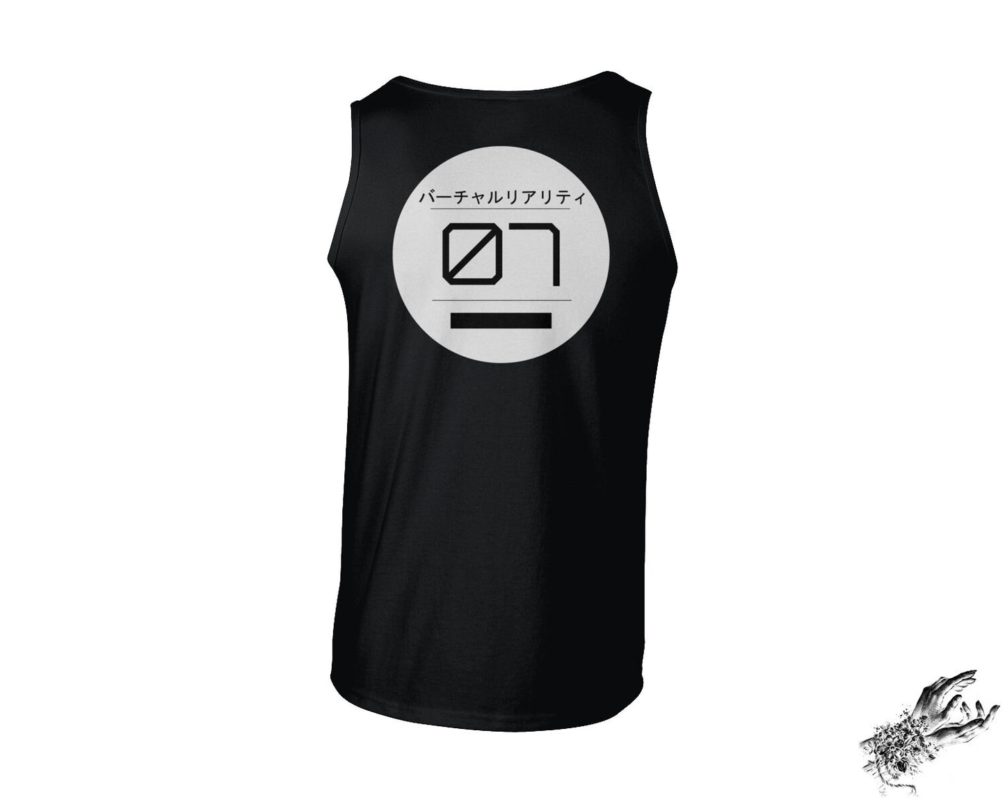 Black Virtual Reality Unisex Tank Top - {{variant_title}}
