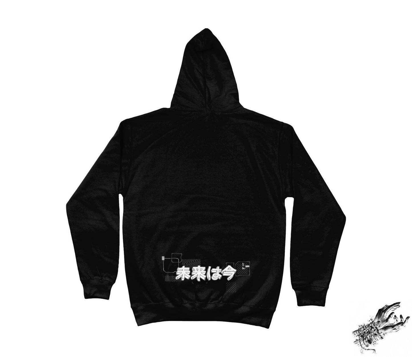 Black Cyborg Hoodie - 8th Sin