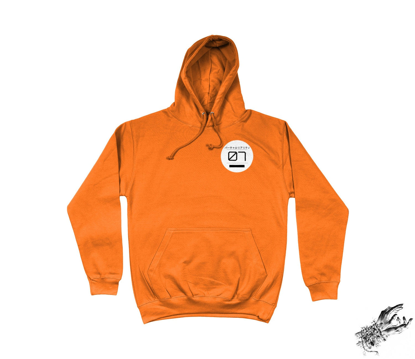 Orange Virtual Reality Hoodie - {{variant_title}}