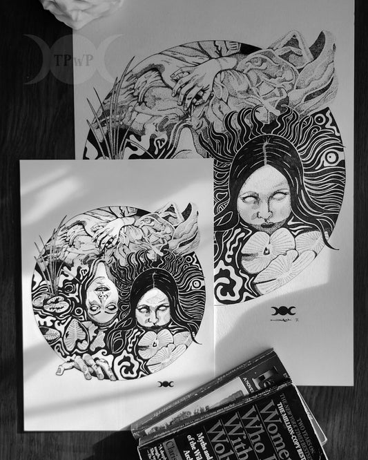 Ladies of the Lake A4 Art Print - {{variant_title}}