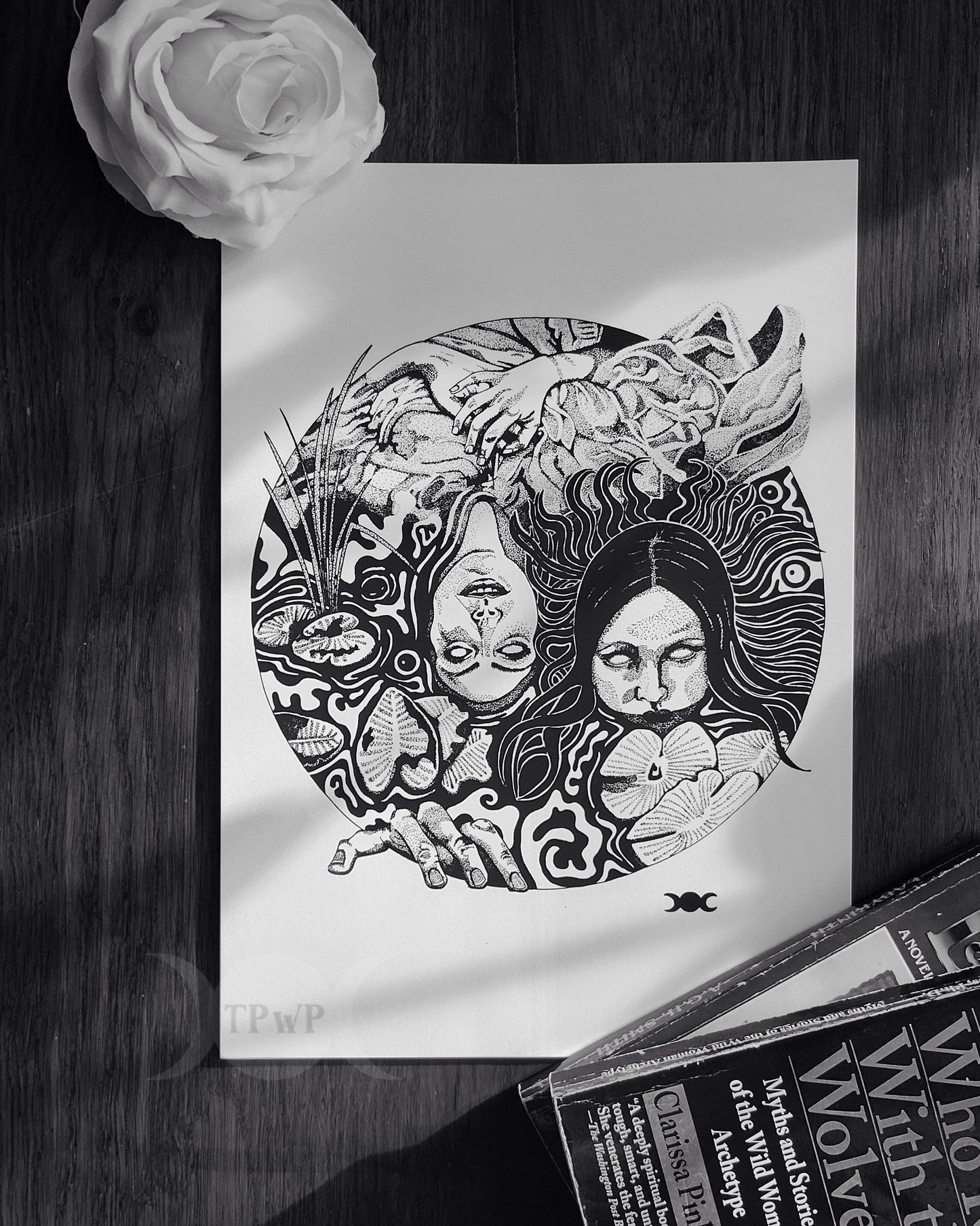 Ladies of the Lake A4 Art Print - {{variant_title}}