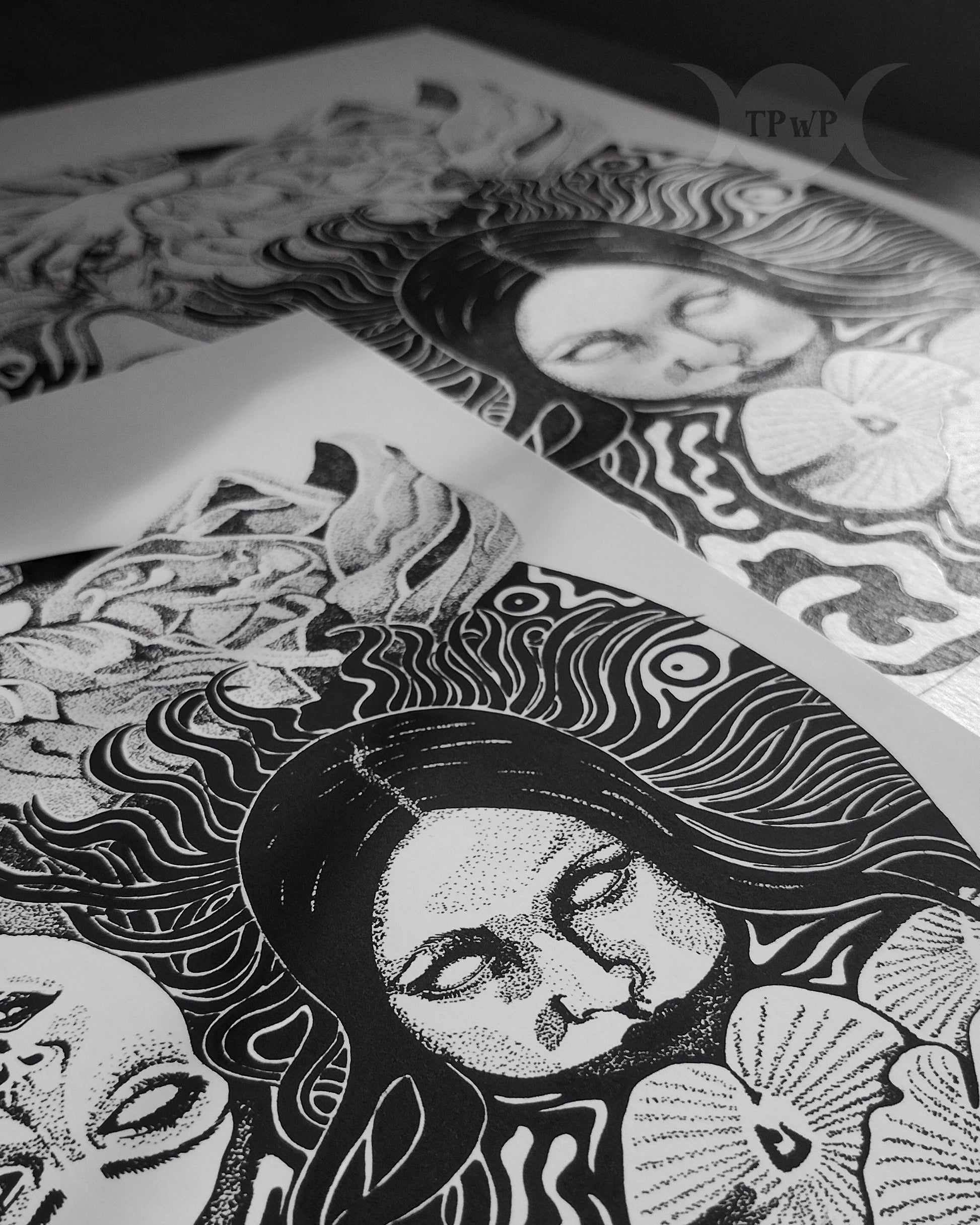 Ladies of the Lake A4 Art Print - {{variant_title}}