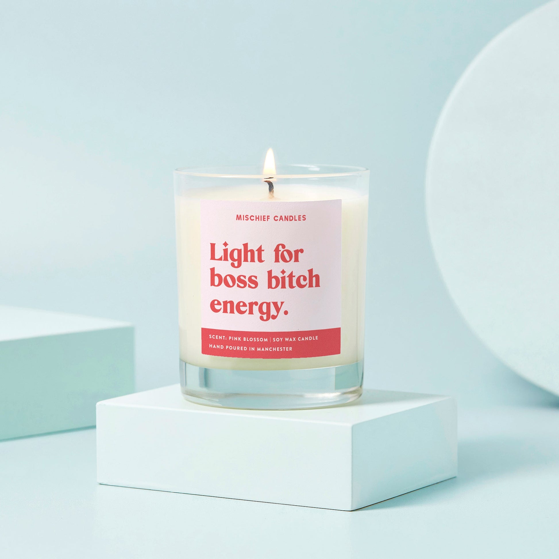 Light For Boss Bitch Energy Gift CEO Boss Entrepreneur New Job Candle - {{variant_title}}