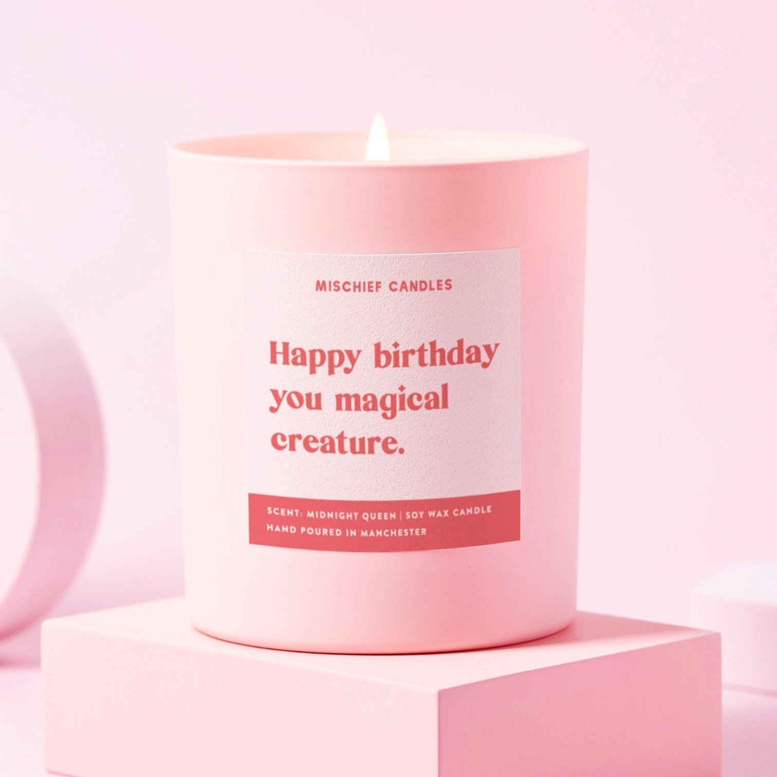 Birthday Gift For Her Funny Birthday Gift Magical Creature Candle - Chilled Vibes (Eucalyptus & Fresh Citrus) / 20cl - 160g Candle / Candle Only