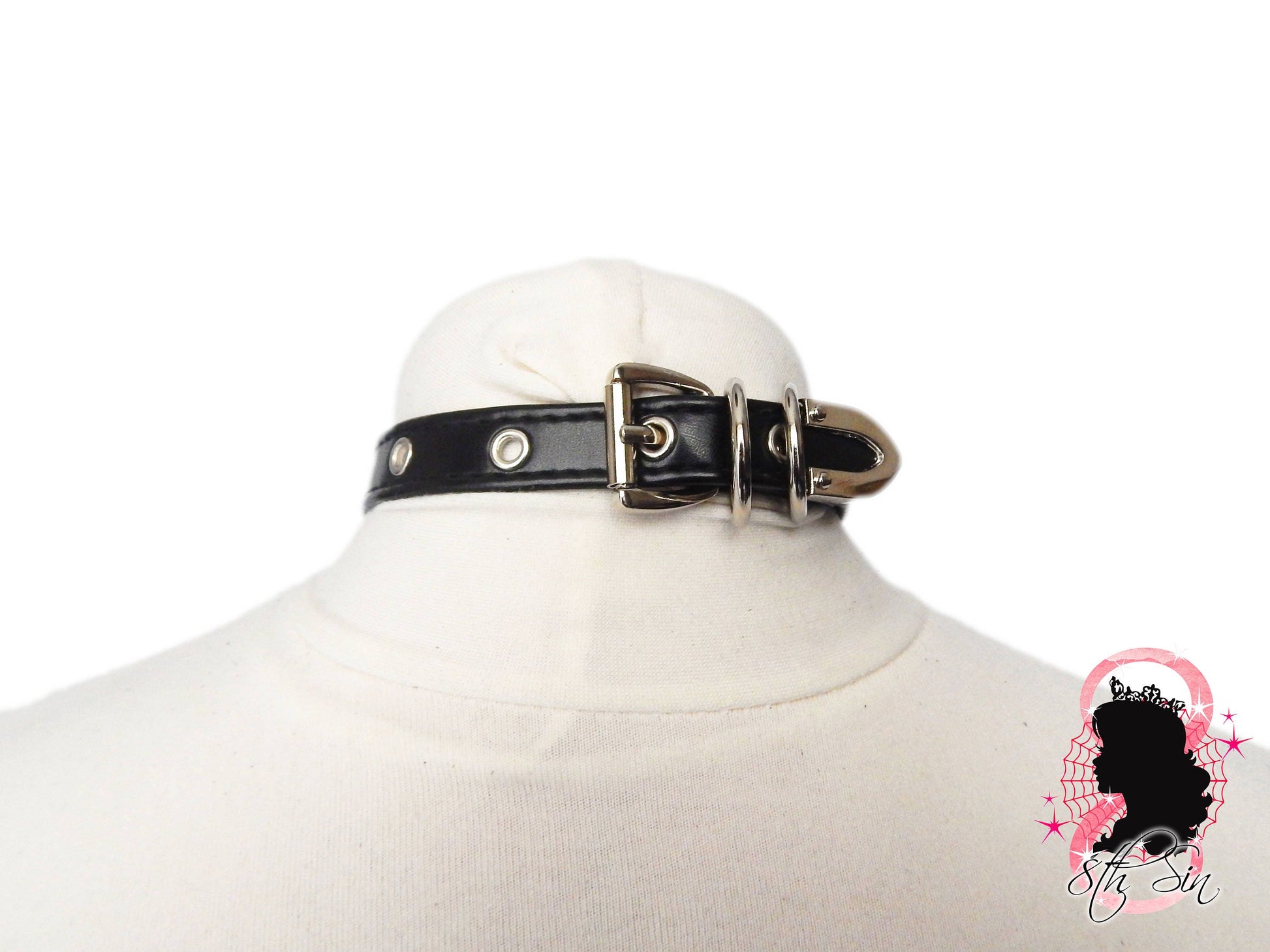 Black Bow and Bell Choker - 8th Sin