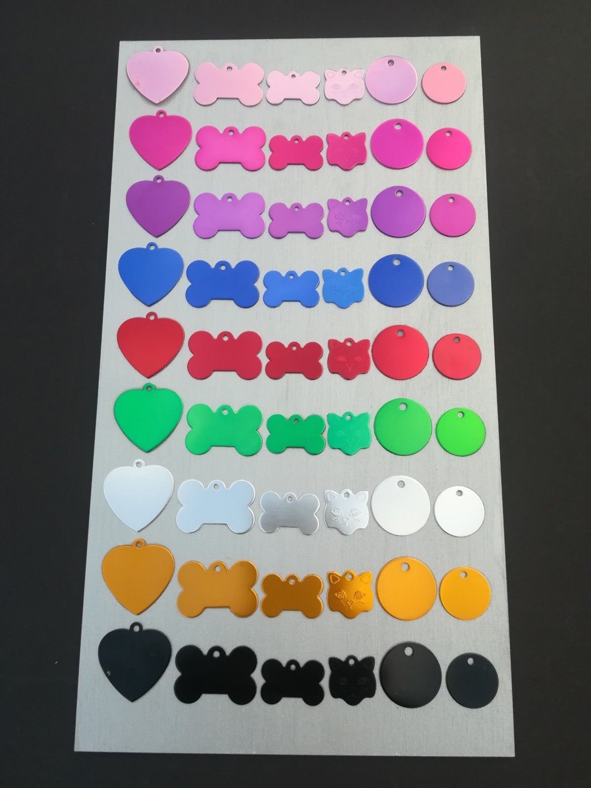 Personalized Engraved Pet Tag Add-On for Choker - 8th Sin