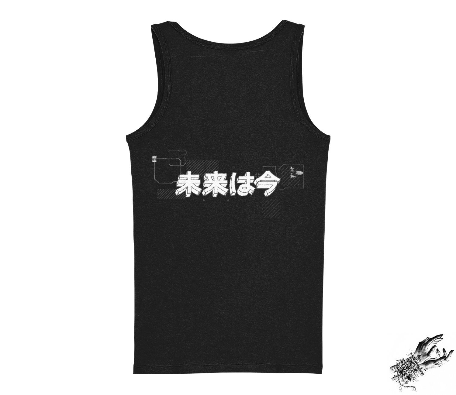 Black Cyborg Unisex Tank Top - 8th Sin