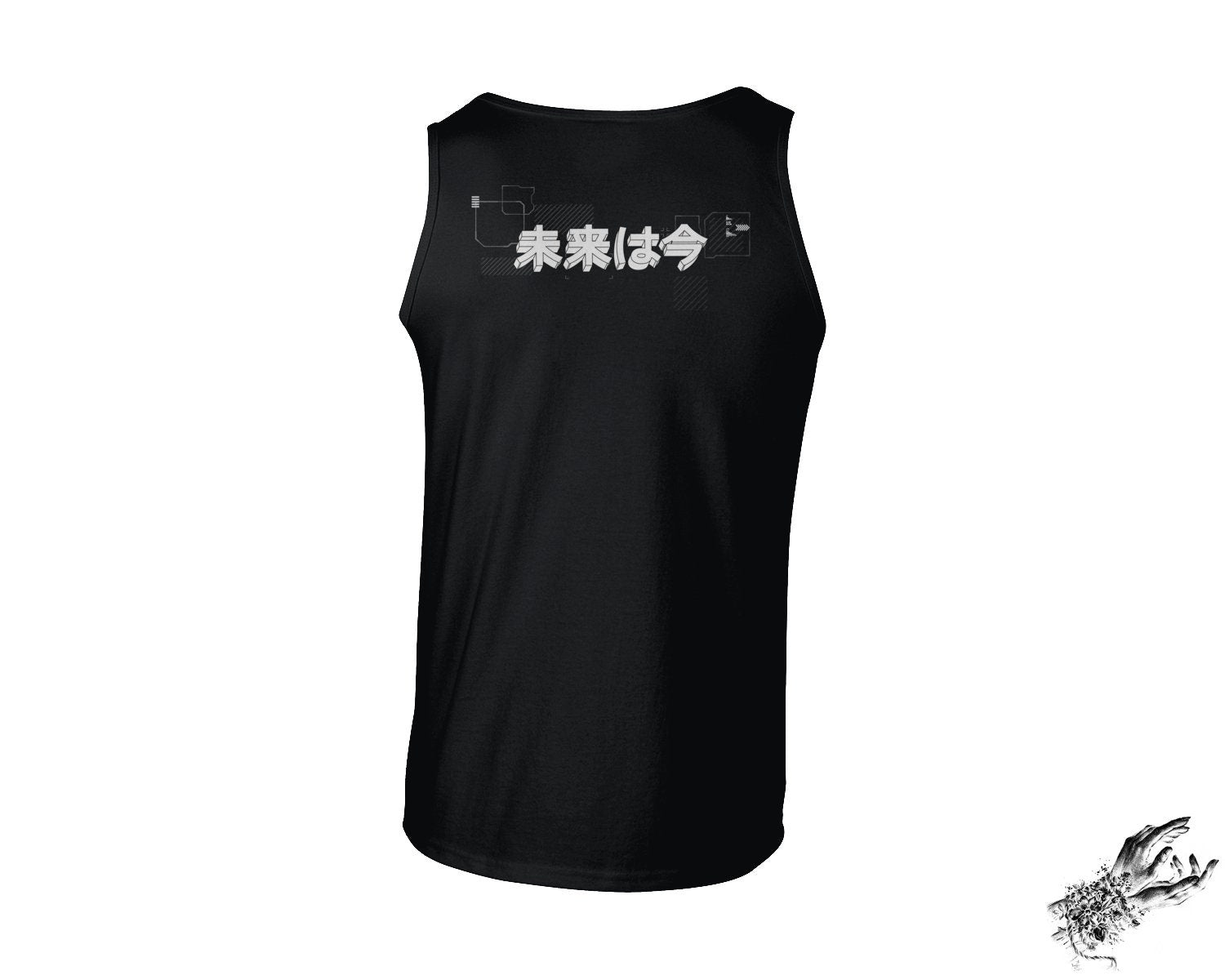 Black Cyborg Unisex Tank Top - 8th Sin