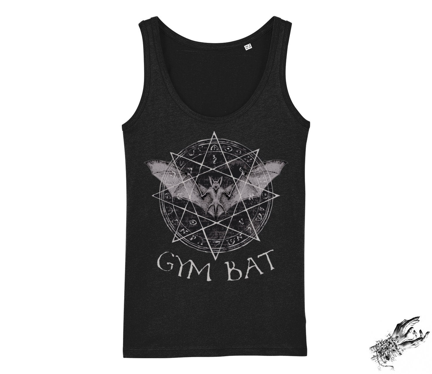 Black Gym Bat Unisex Tank Top - 8th Sin