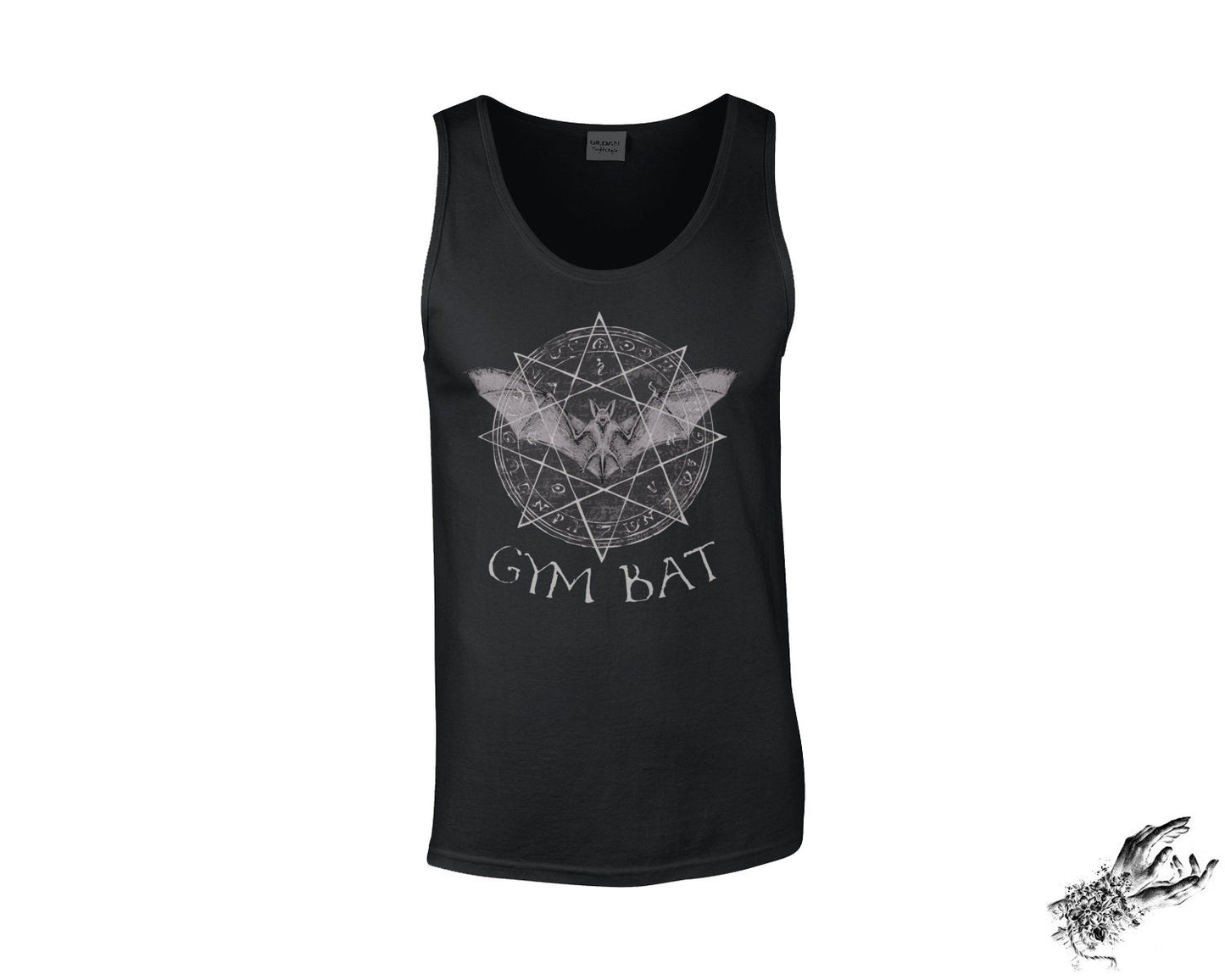 Black Gym Bat Unisex Tank Top - 8th Sin