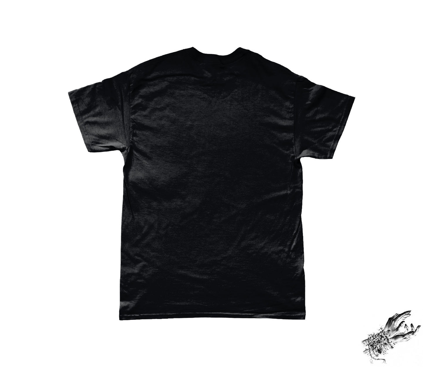 Black Baphomet and Skulls T-Shirt