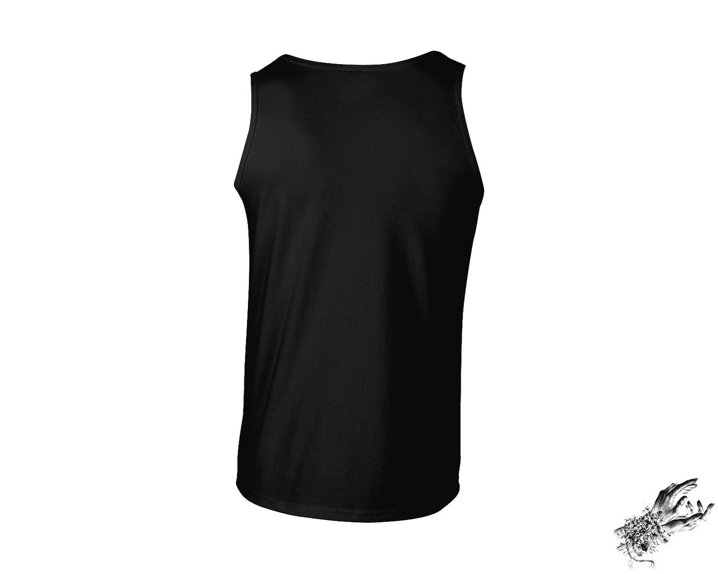 Black Occult Moth Unisex Tank Top - 8th Sin