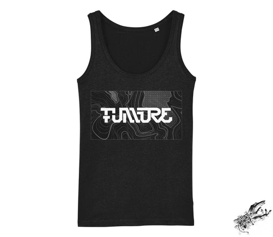 Black Cyberpunk Future Unisex Tank Top