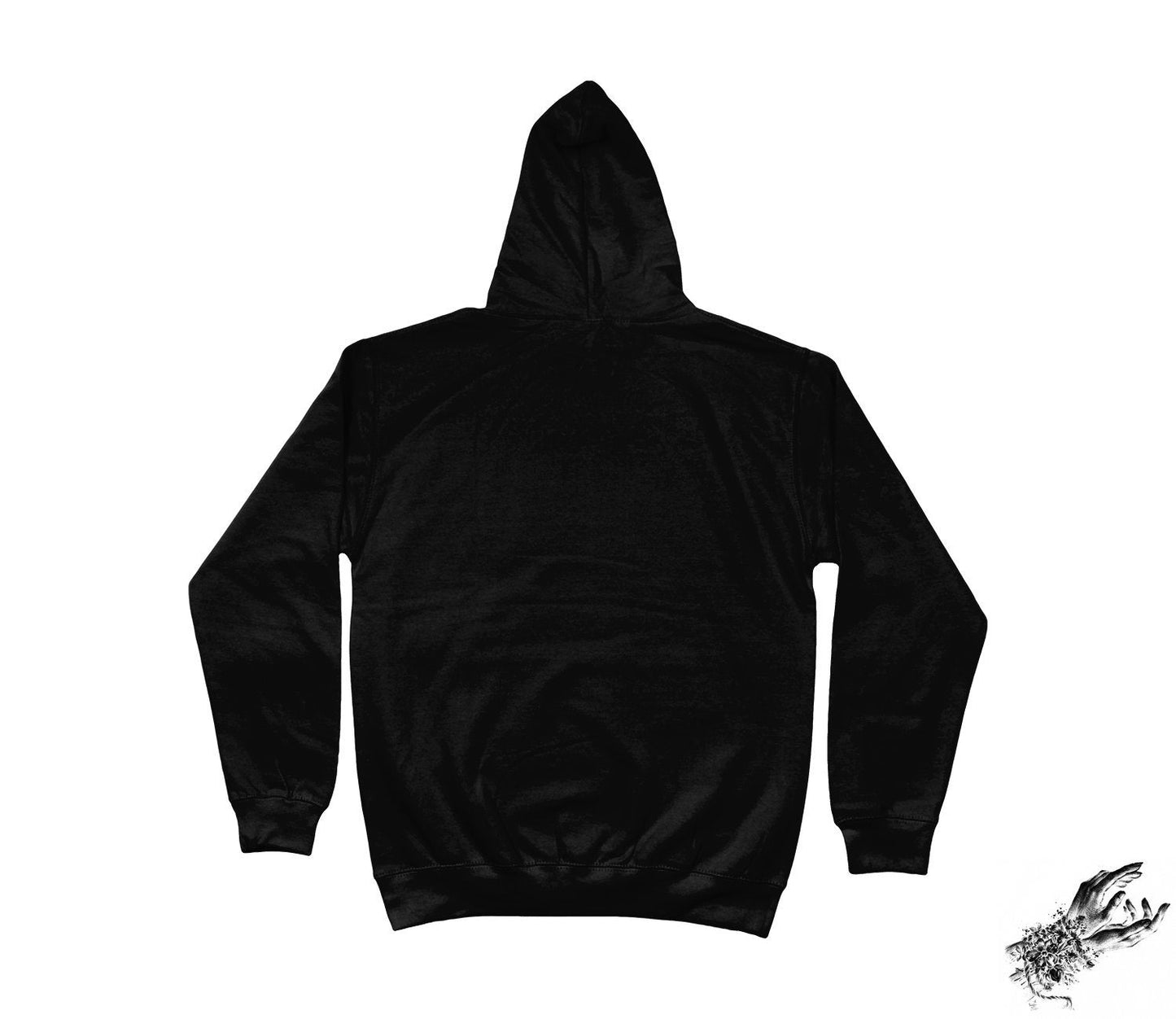 Black Circuit Board Brain Hoodie