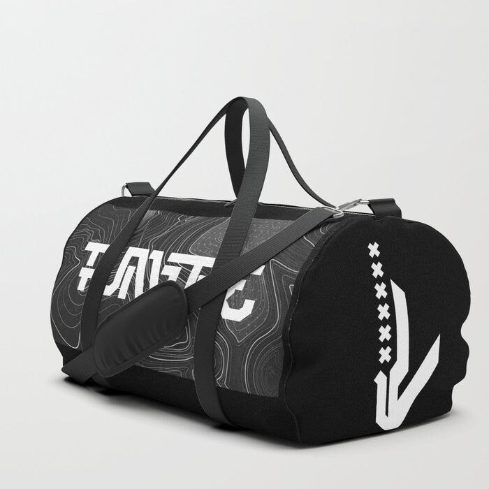 Black Cyberpunk Future Duffle Bag - 8th Sin