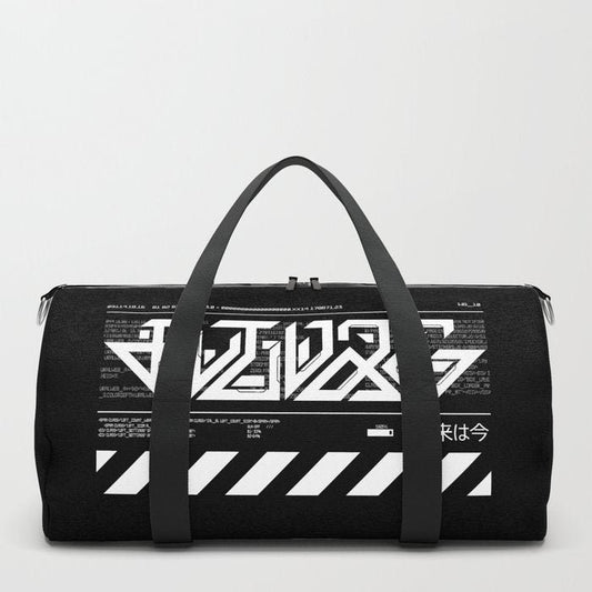 Black Cyborg Duffle Bag - 8th Sin