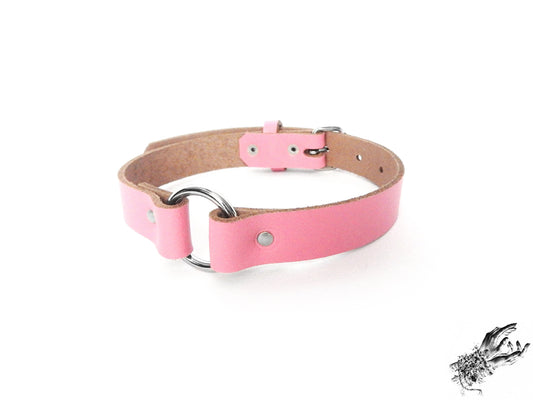 Pink O Ring Choker