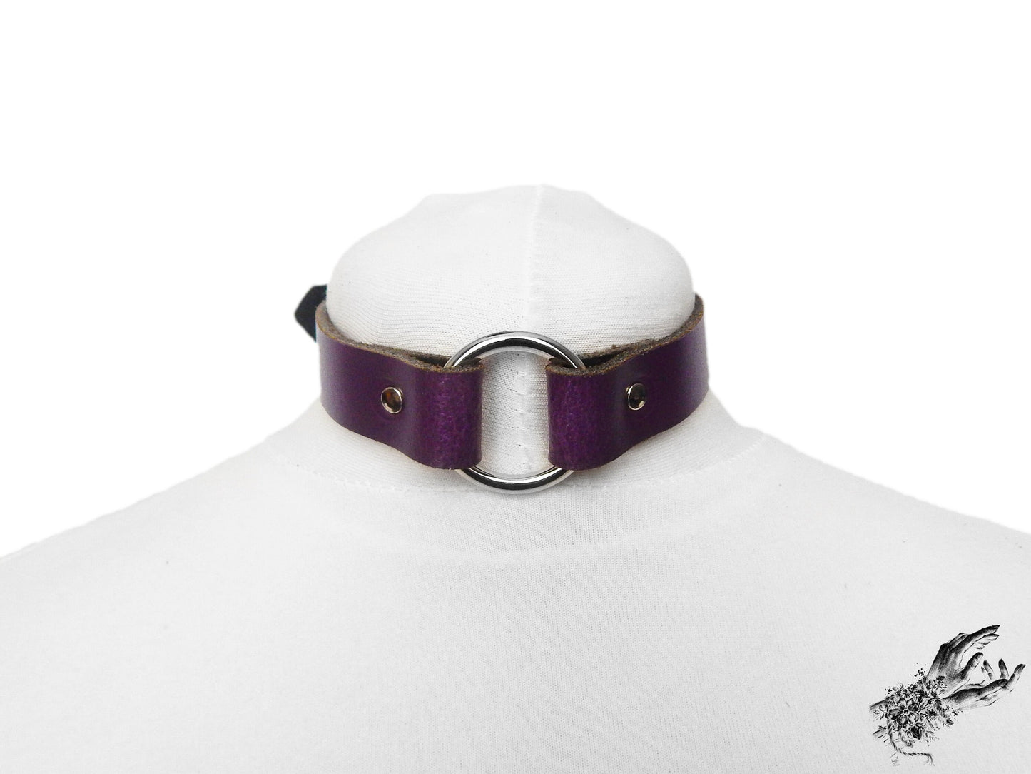 Purple O Ring Choker
