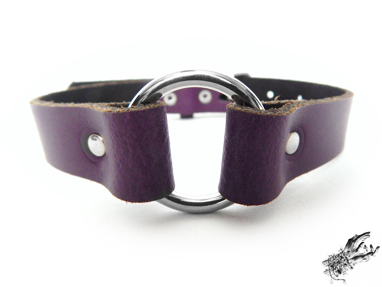 Purple O Ring Choker