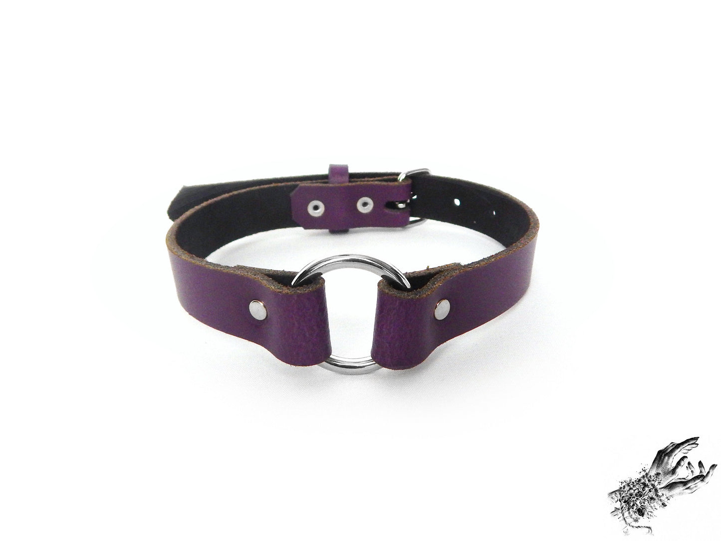 Purple O Ring Choker